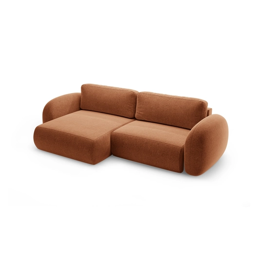 Corner Sofa With Bed Function And Box, "Tonale", 4 Seats, 262x149x88 Made in Europe