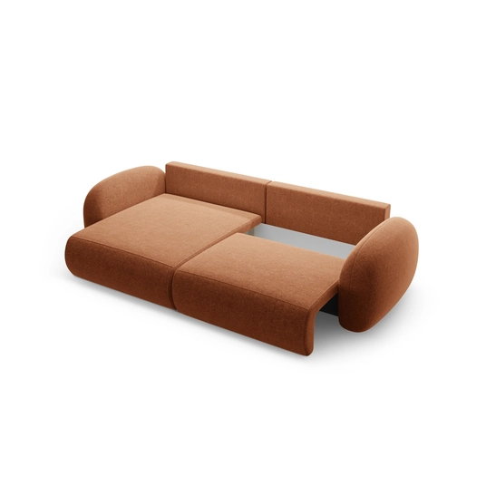 Corner Sofa With Bed Function And Box, "Tonale", 4 Seats, 262x149x88 Made in Europe