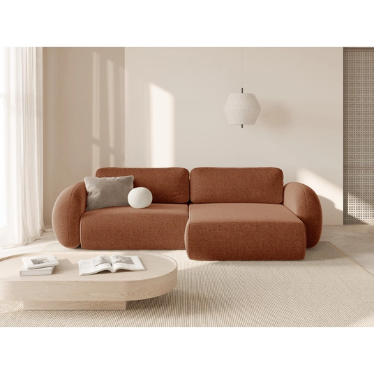 Corner Sofa With Bed Function And Box, "Tonale", 4 Seats, 262x149x88 Made in Europe