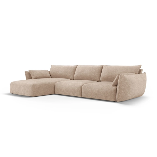 Left Corner Sofa, "Matera", 4 Seats, 308x171x85 Made in Europe
