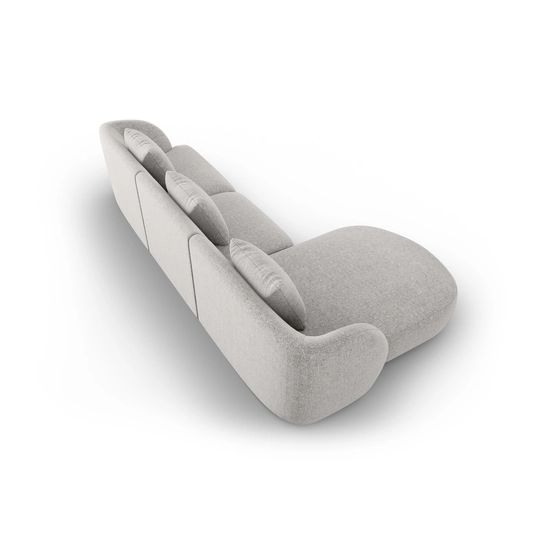 Left Corner Sofa, "Tulum", 4 Seats, 255x156x70 Made in Europe