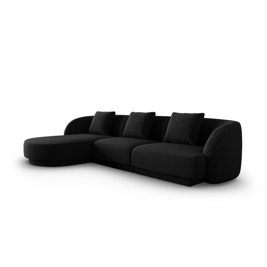 Left Corner Sofa, "Tulum", 4 Seats, 255x156x70 Made in Europe