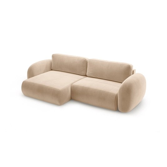 Corner Sofa With Bed Function And Box, "Tonale", 4 Seats, 262x149x88 Made in Europe