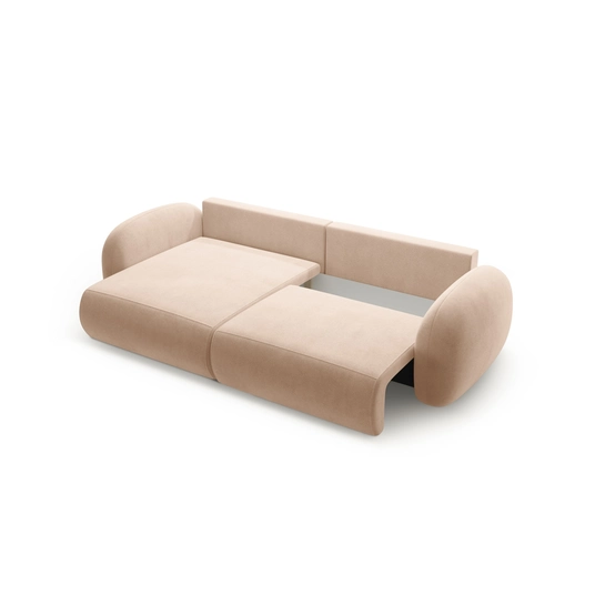 Corner Sofa With Bed Function And Box, "Tonale", 4 Seats, 262x149x88 Made in Europe