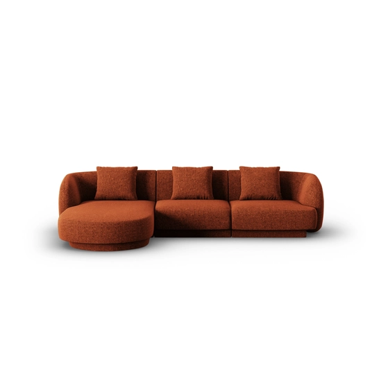Left Corner Sofa, "Tulum", 4 Seats, 255x156x70 Made in Europe