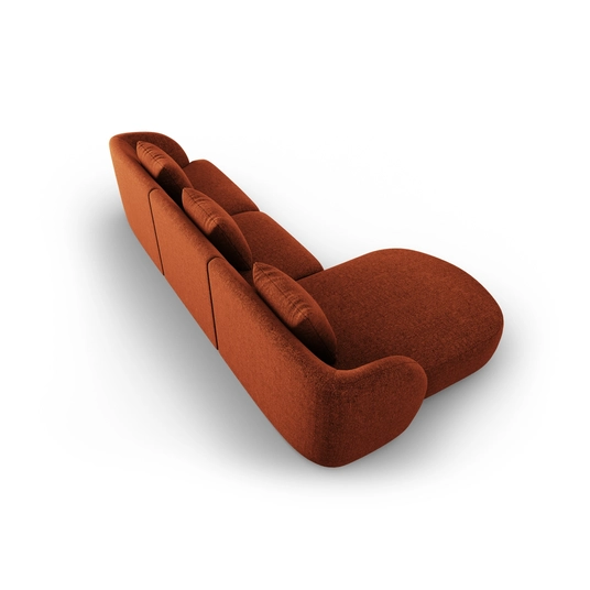 Left Corner Sofa, "Tulum", 4 Seats, 255x156x70 Made in Europe