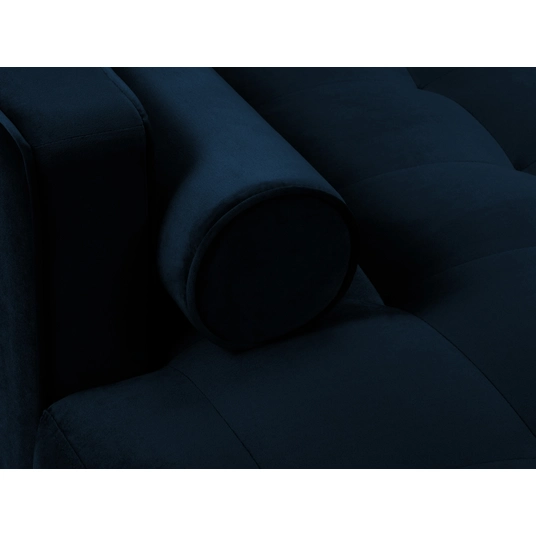 Velvet Left Corner Sofa, "Aspen", 4 Seats, 236x170x90 Made in Europe