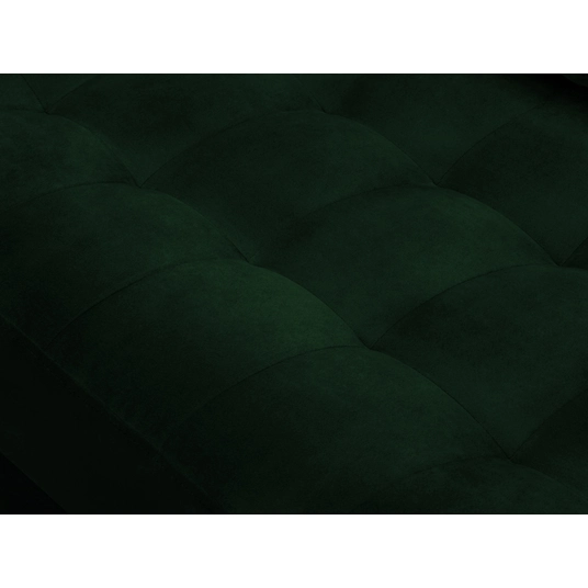 Velvet Left Corner Sofa, "Aspen", 4 Seats, 236x170x90 Made in Europe