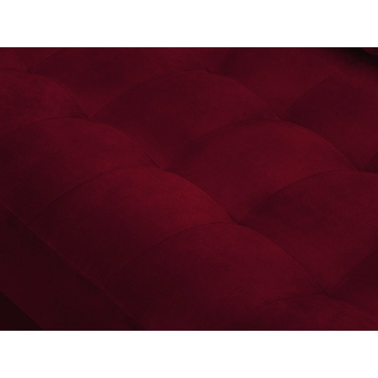Velvet Left Corner Sofa, "Aspen", 4 Seats, 236x170x90 Made in Europe