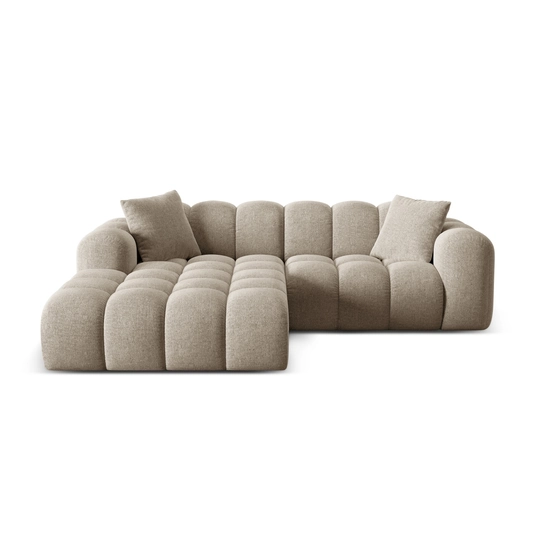 Left Corner Sofa, "Treno", 3 Seats, 240x184x70 Made in Europe