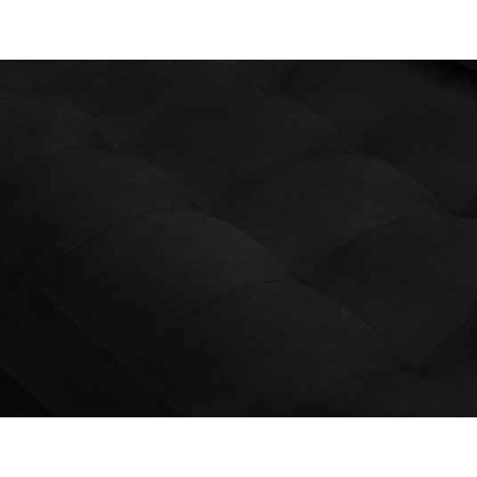 Velvet Left Corner Sofa, "Aspen", 4 Seats, 236x170x90 Made in Europe