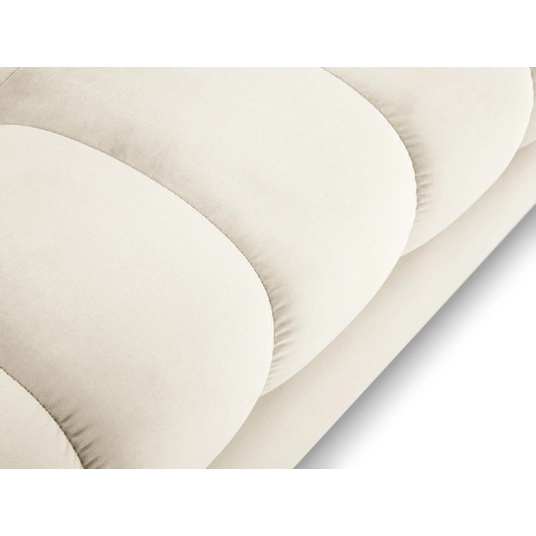 Velvet Left Corner Sofa, "Bali", 5 Seats, 293x185x75 Made in Europe