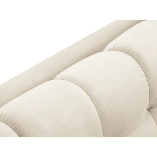 Velvet Left Corner Sofa, "Bali", 5 Seats, 293x185x75 Made in Europe