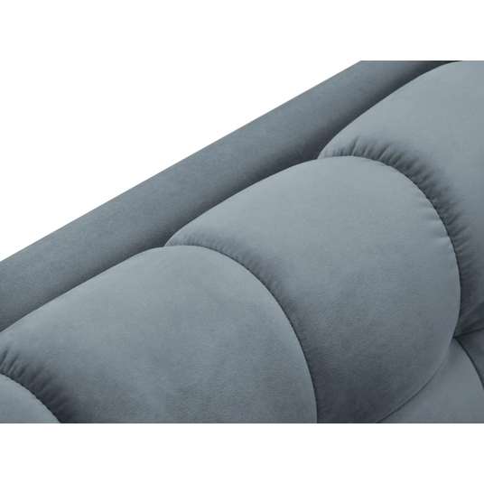 Velvet Left Corner Sofa, "Bali", 5 Seats, 293x185x75 Made in Europe