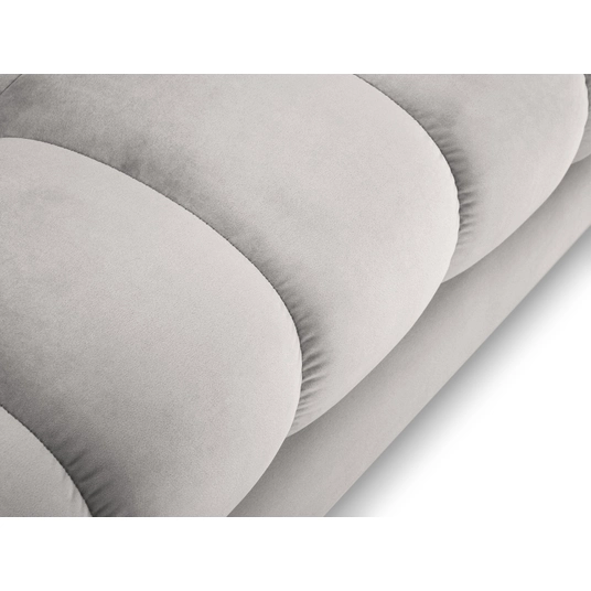 Velvet Left Corner Sofa, "Bali", 5 Seats, 293x185x75 Made in Europe