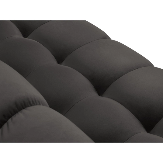 Velvet Left Corner Sofa, "Bali", 5 Seats, 293x185x75 Made in Europe