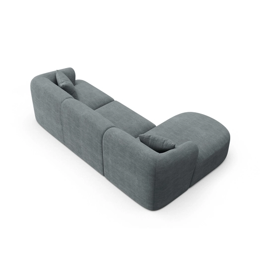 Modular Left Corner Sofa, "Campi", 4 Seats, 256x156x70 Made in Europe