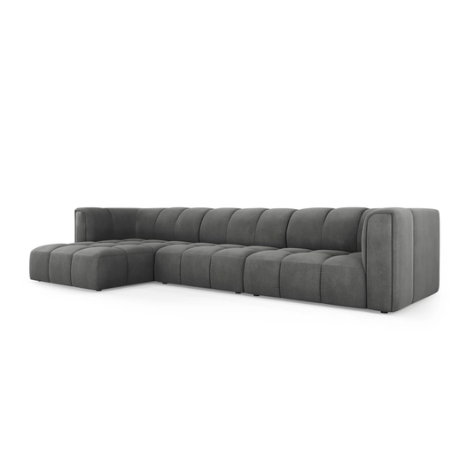 Modular Left Corner Sofa, "Moritz", 5 Seats, 316x160x70 Made in Europe