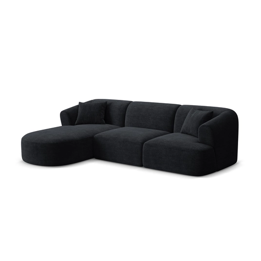 Modular Left Corner Sofa, "Campi", 4 Seats, 256x156x70 Made in Europe