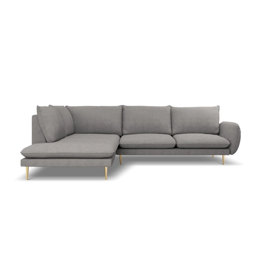 Left Corner Sofa, "Vienna", 6 Seats, 275x185x95 Made in Europe