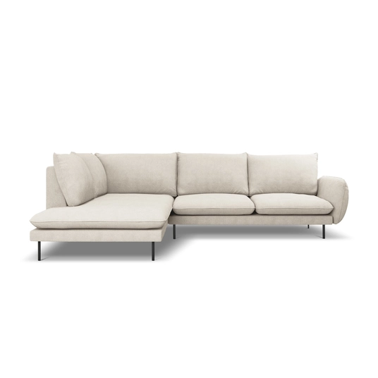 Left Corner Sofa, "Vienna", 6 Seats, 275x185x95 Made in Europe