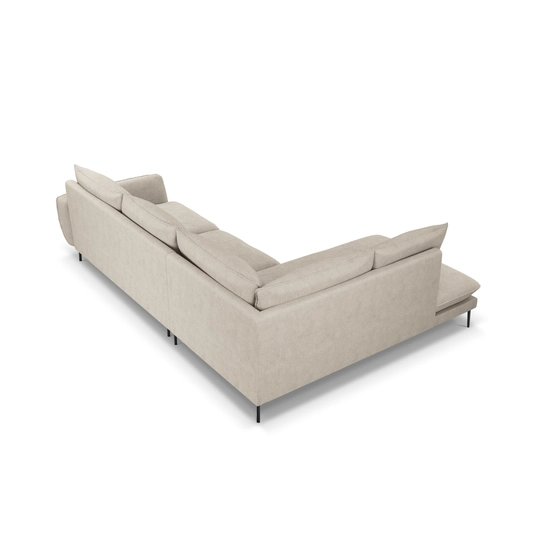 Left Corner Sofa, "Vienna", 6 Seats, 275x185x95 Made in Europe