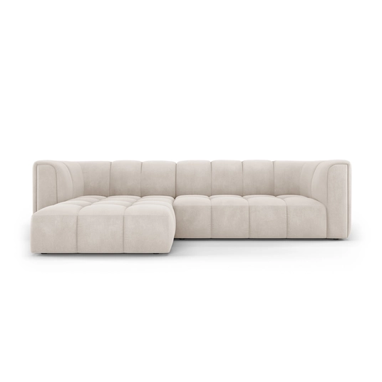 Modular Left Corner Sofa, "Moritz", 3 Seats, 256x160x70 Made in Europe