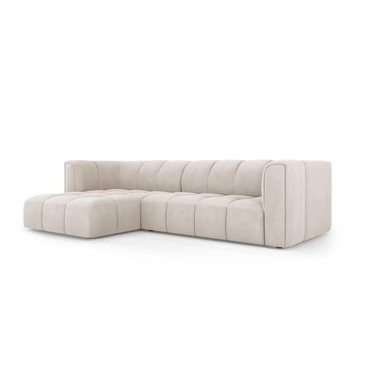 Modular Left Corner Sofa, "Moritz", 3 Seats, 256x160x70 Made in Europe
