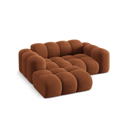 Left Corner Sofa, "Treno", 2 Seats, 180x164x70 Made in Europe
