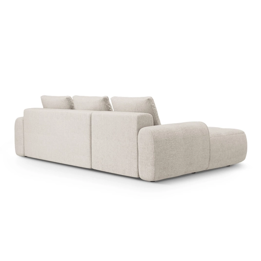 Left Corner Sofa With Bed Function And Box, "Linz", 3 Seats, 275x142x84 Made in Europe