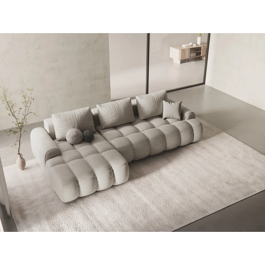 Left Corner Sofa With Bed Function And Box, "Linz", 3 Seats, 275x142x84 Made in Europe