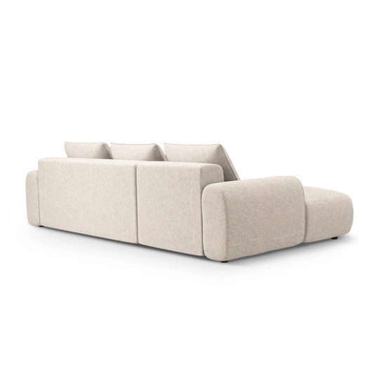 Left Corner Sofa With Bed Function And Box, "Calma", 3 Seats, 275x142x84 Made in Europe