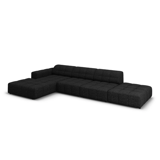 Left Corner Sofa, "Chicago", 5 Seats, 341x166x70 Made in Europe