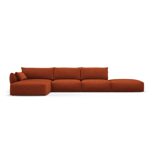 Left Corner Sofa, "Matera", 5 Seats, 364x171x85 Made in Europe