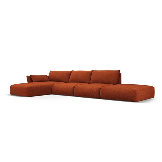 Left Corner Sofa, "Matera", 5 Seats, 364x171x85 Made in Europe