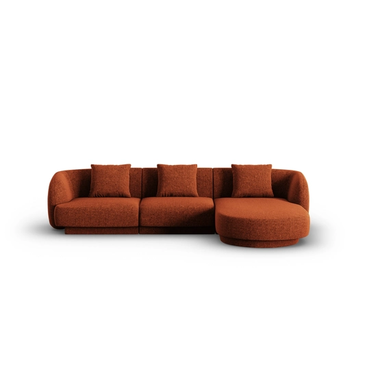 Right Corner Sofa, "Tulum", 4 Seats, 255x156x70 Made in Europe