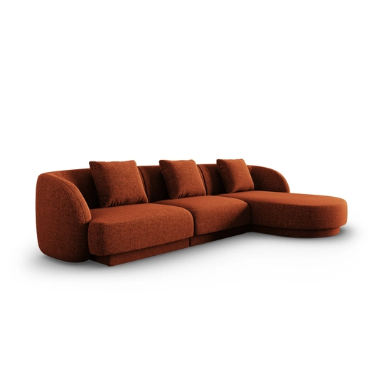 Right Corner Sofa, "Tulum", 4 Seats, 255x156x70 Made in Europe