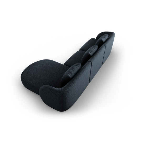 Right Corner Sofa, "Tulum", 4 Seats, 255x156x70 Made in Europe