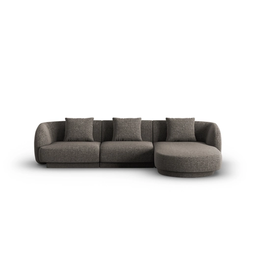 Right Corner Sofa, "Tulum", 4 Seats, 255x156x70 Made in Europe