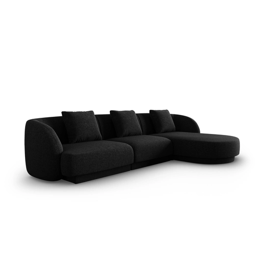 Right Corner Sofa, "Tulum", 4 Seats, 255x156x70 Made in Europe