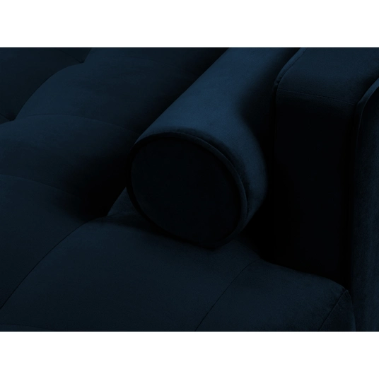 Velvet Right Corner Sofa, "Aspen", 4 Seats, 236x170x90 Made in Europe