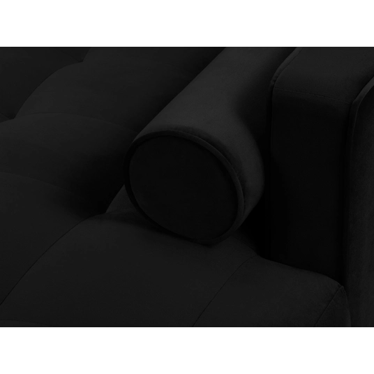 Velvet Right Corner Sofa, "Aspen", 4 Seats, 236x170x90 Made in Europe