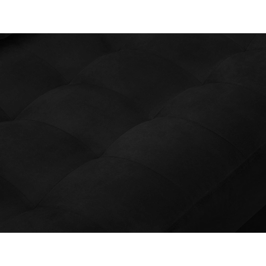 Velvet Right Corner Sofa, "Aspen", 4 Seats, 236x170x90 Made in Europe