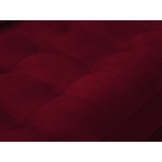 Velvet Right Corner Sofa, "Aspen", 4 Seats, 236x170x90 Made in Europe