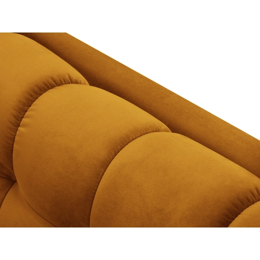 Velvet Right Corner Sofa, "Bali", 5 Seats, 293x185x75 Made in Europe