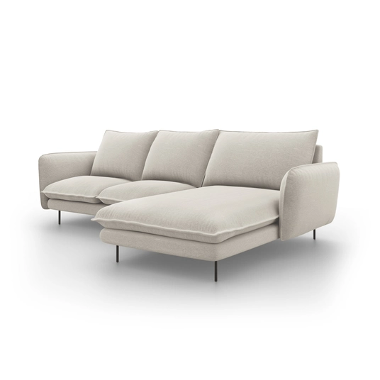 Right Corner Sofa, "Vienna", 5 Seats, 255x170x95 Made in Europe