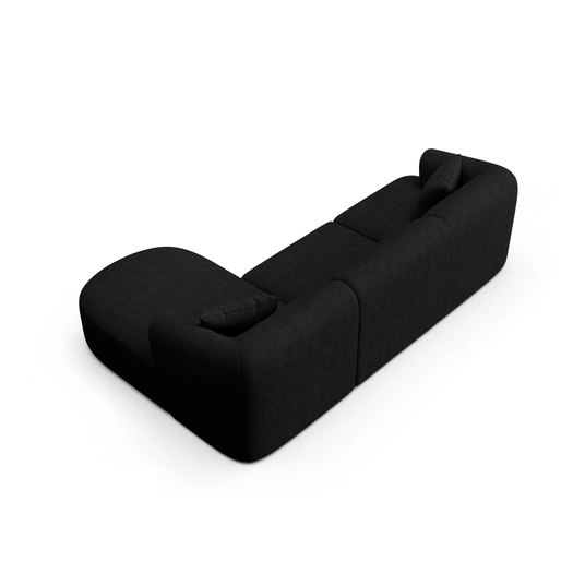 Modular Right Corner Sofa, "Campi", 4 Seats, 256x156x70 Made in Europe