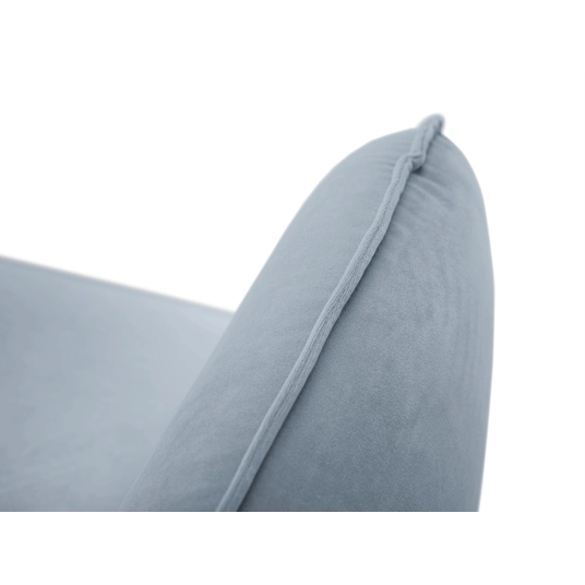 Velvet Right Corner Sofa, "Vienna", 6 Seats, 275x185x95 Made in Europe