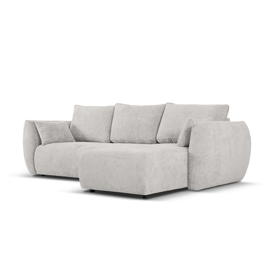 Right Corner Sofa With Bed Function And Box, "Matera", 4 Seats, 253x173x86 Made in Europe