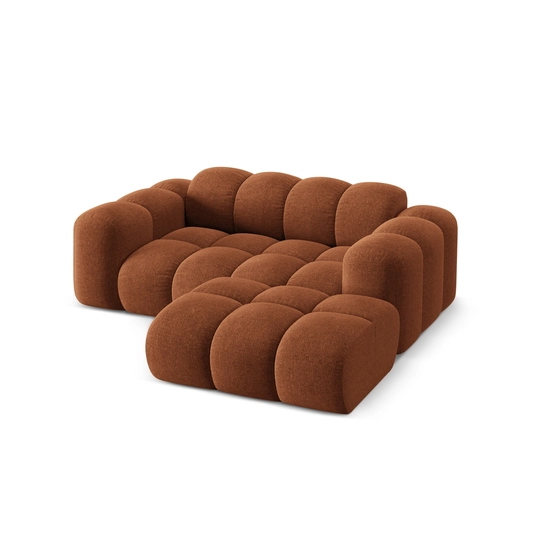 Right Corner Sofa, "Treno", 2 Seats, 180x164x70 Made in Europe